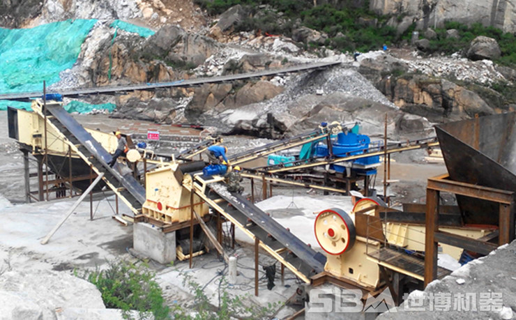 时产100吨制砂生产线